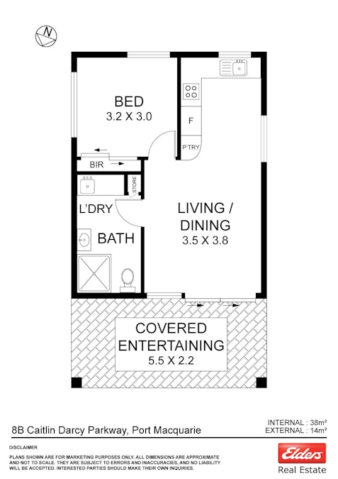 8 Caitlin Darcy Parkway, Port Macquarie, NSW, 2444 - Floorplan 2