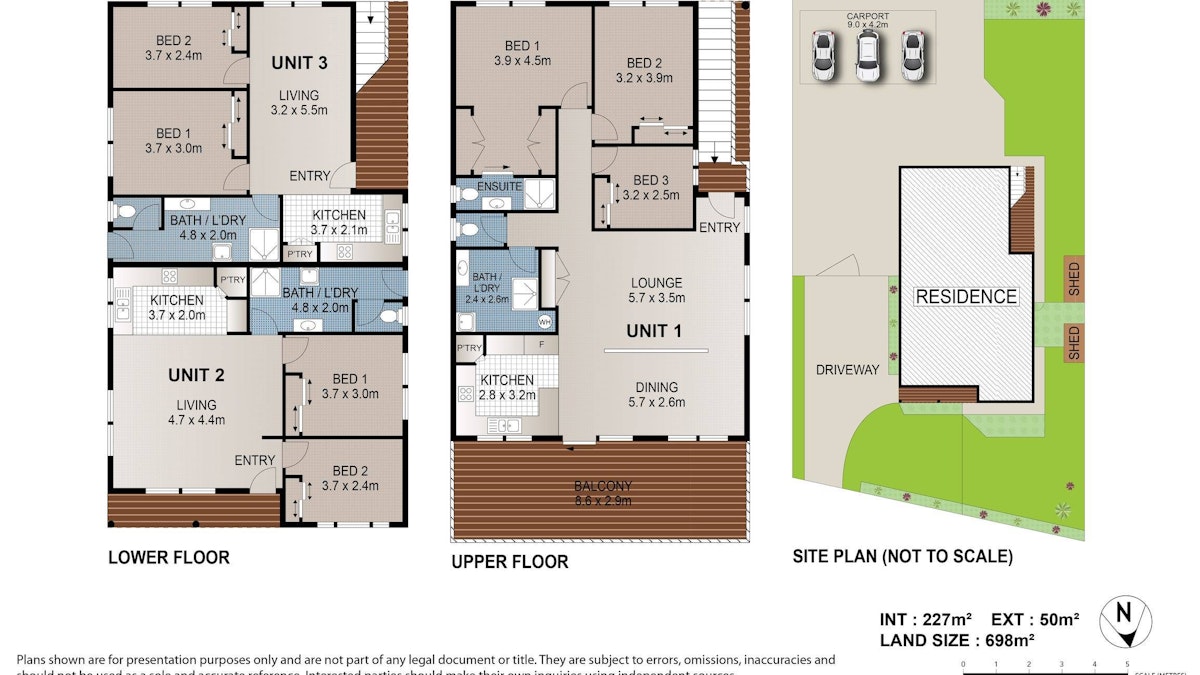 7 Denham Street, Port Macquarie, NSW, 2444 - Floorplan 1