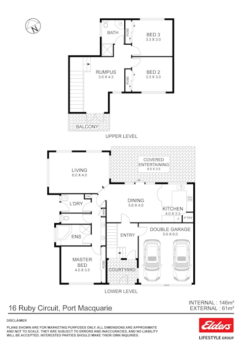 16 Ruby Circuit, Port Macquarie, NSW, 2444 - Floorplan 1