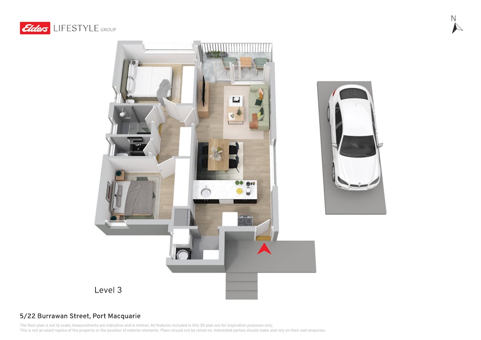 5/22 Burrawan Street, Port Macquarie, NSW, 2444 - Floorplan 1