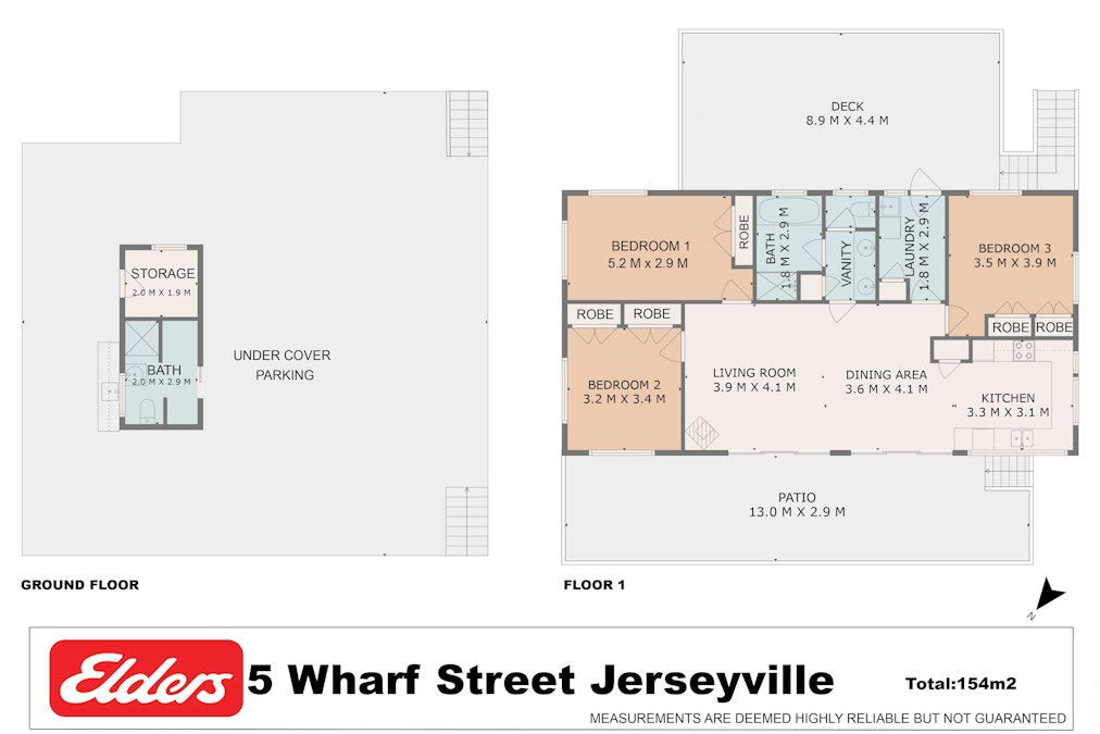 5 Wharf Street, Jerseyville, NSW, 2431 - Floorplan 1