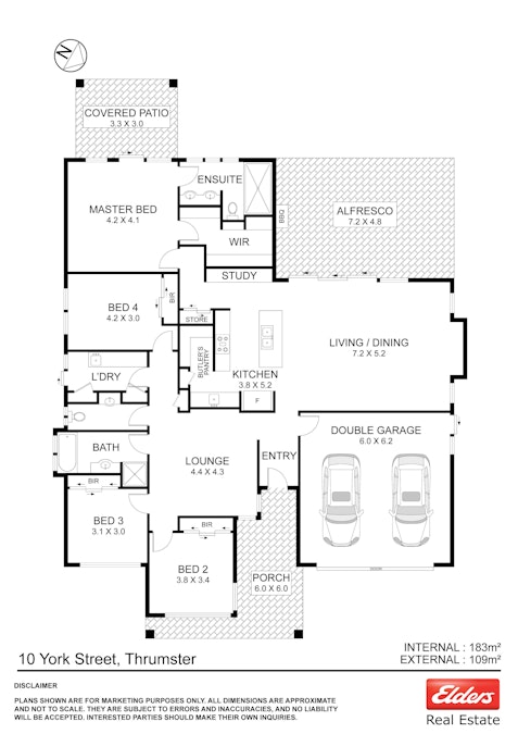 10 York Street, Thrumster, NSW, 2444 - Floorplan 1