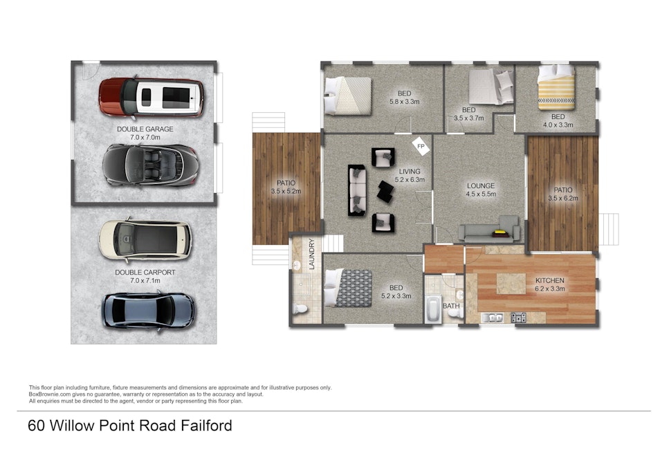 60 Willow Point Road, Failford, NSW, 2430 - Floorplan 1