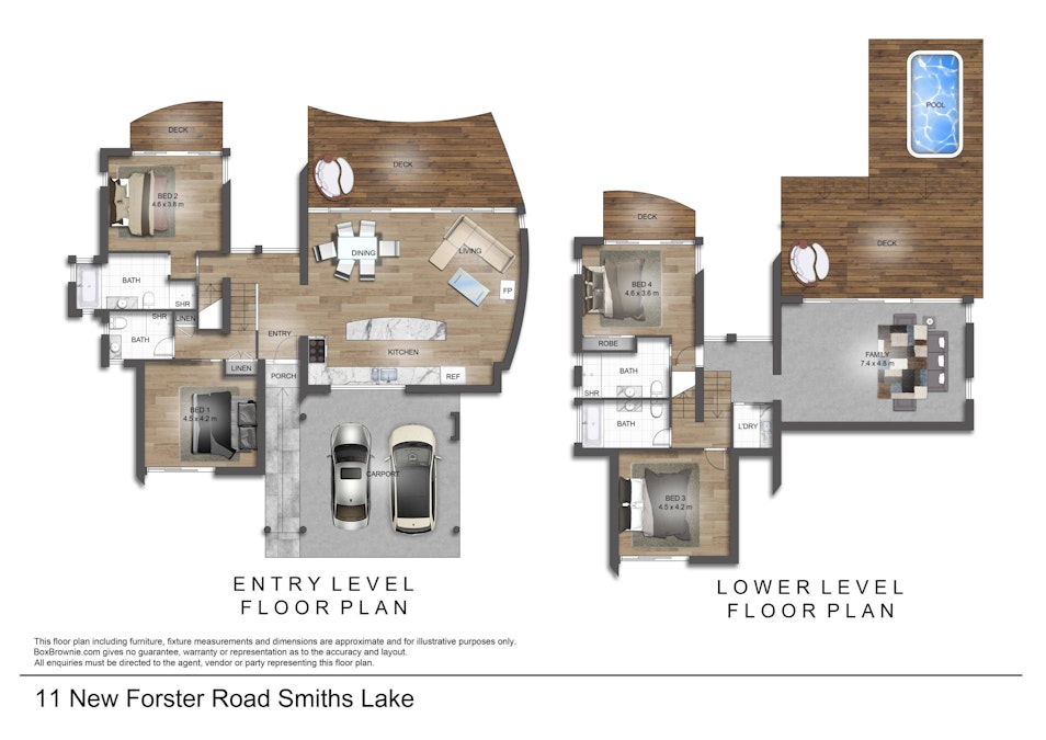 11 New Forster Road, Smiths Lake, NSW, 2428 - Floorplan 1