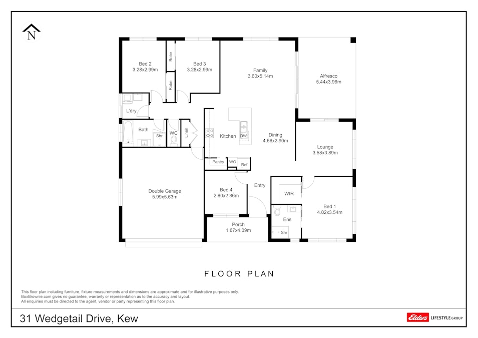 31 Wedgetail Drive, Kew, NSW, 2439 - Floorplan 1