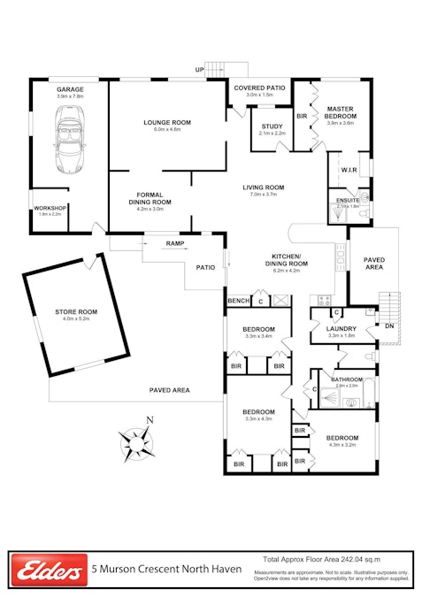 5 Murson Crescent, North Haven, NSW, 2443 - Floorplan 1