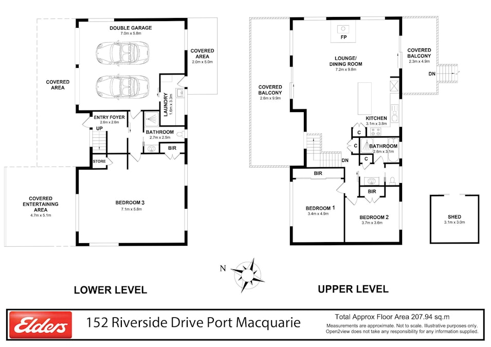 152 Riverside Drive, Riverside, NSW, 2444 - Floorplan 1