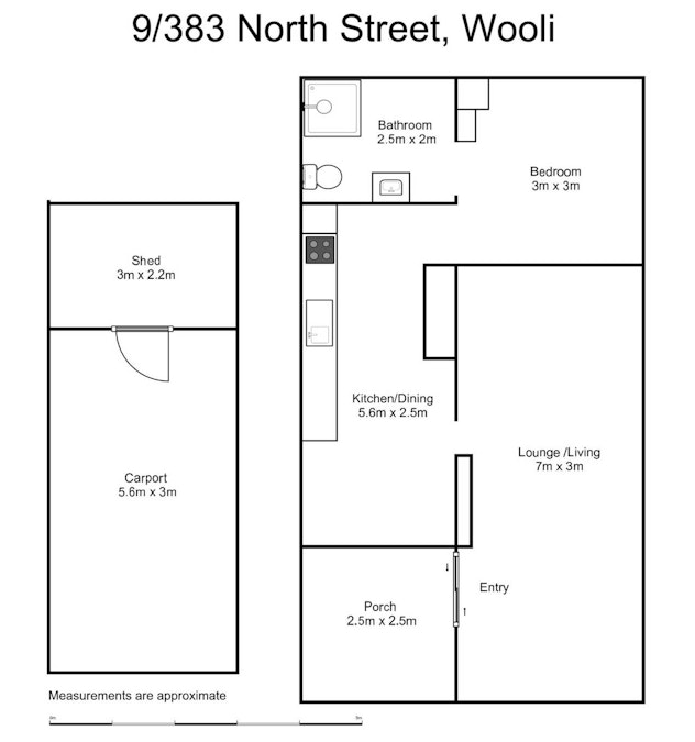 9/383 North Street, Wooli, NSW, 2462 - Floorplan 1