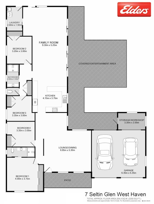 7 Seltin Glen , West Haven, NSW, 2443 - Floorplan 1