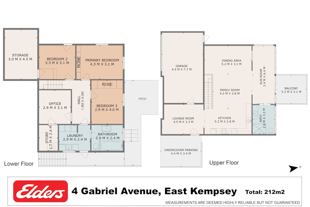 4 Gabriel Avenue, East Kempsey, NSW, 2440 - Floorplan 1