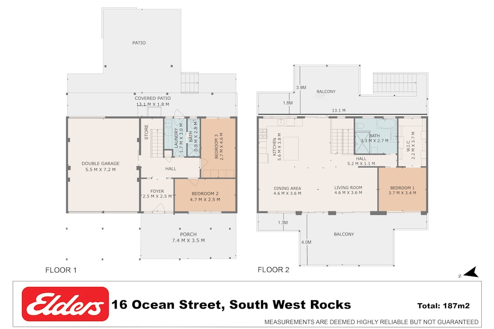 16 Ocean Street, South West Rocks, NSW, 2431 - Floorplan 1