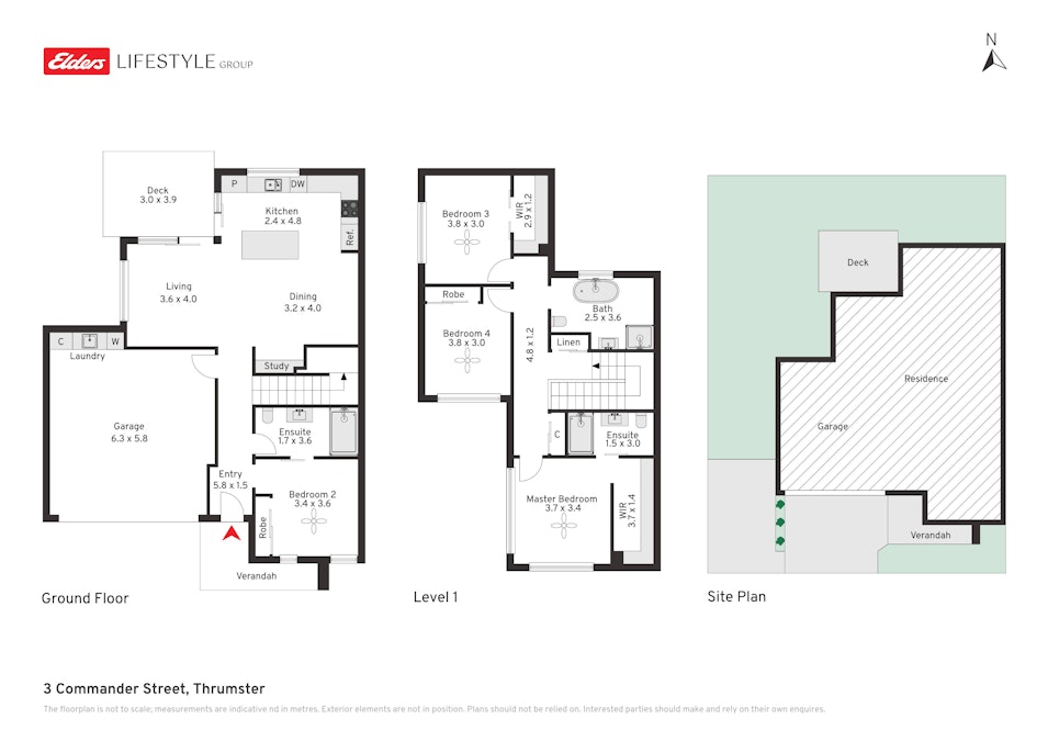 3 Commander Street, Thrumster, NSW, 2444 - Floorplan 2