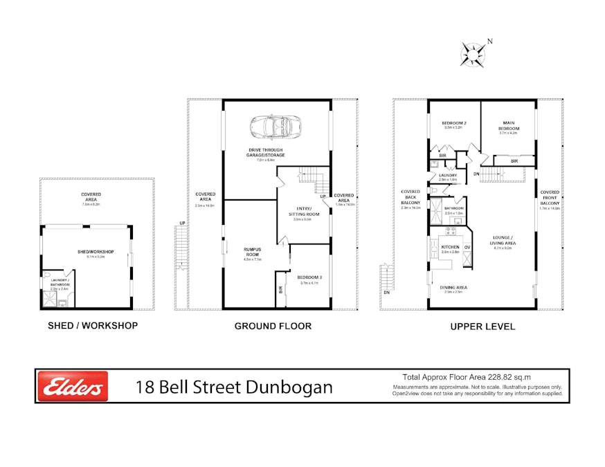 18 Bell Street, Dunbogan, NSW, 2443 - Floorplan 1