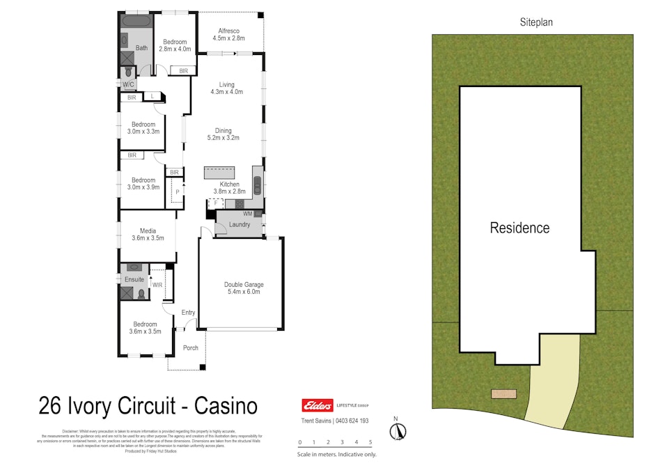 26 Ivory Circuit, Casino, NSW, 2470 - Floorplan 1