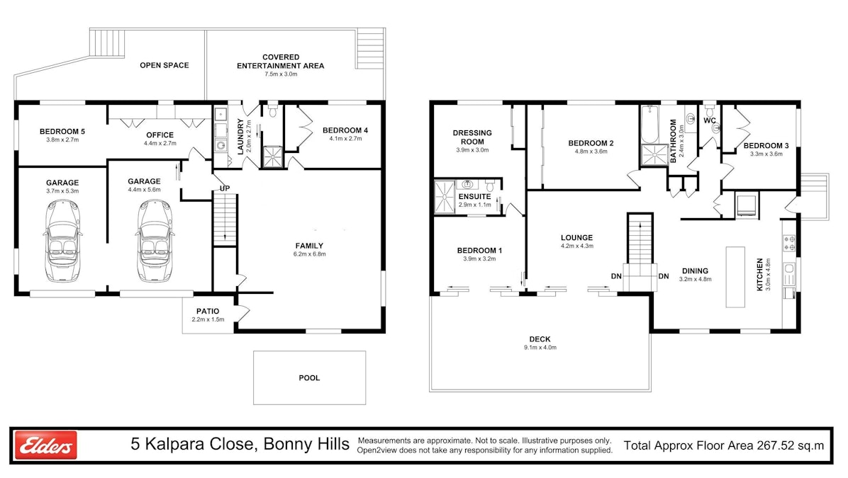 5 Kalpara Close, Bonny Hills, NSW, 2445 - Floorplan 1