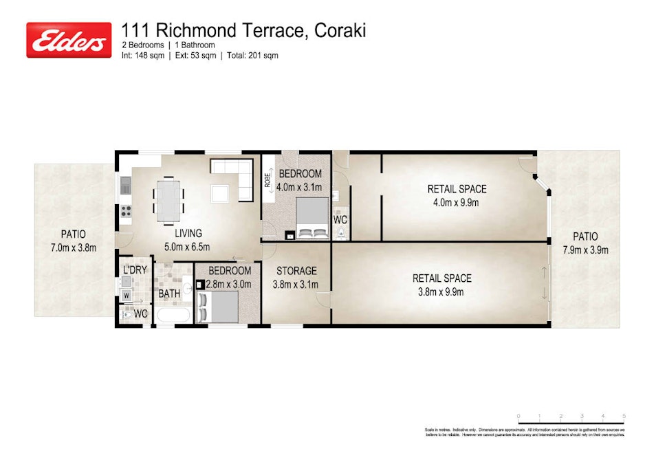 111 Richmond Terrace, Coraki, NSW, 2471 - Floorplan 1