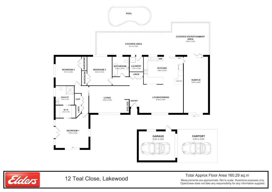 12 Teal Close, Lakewood, NSW, 2443 - Floorplan 1