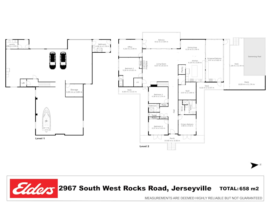 2967 South West Rocks Road, Jerseyville, NSW, 2431 - Floorplan 1