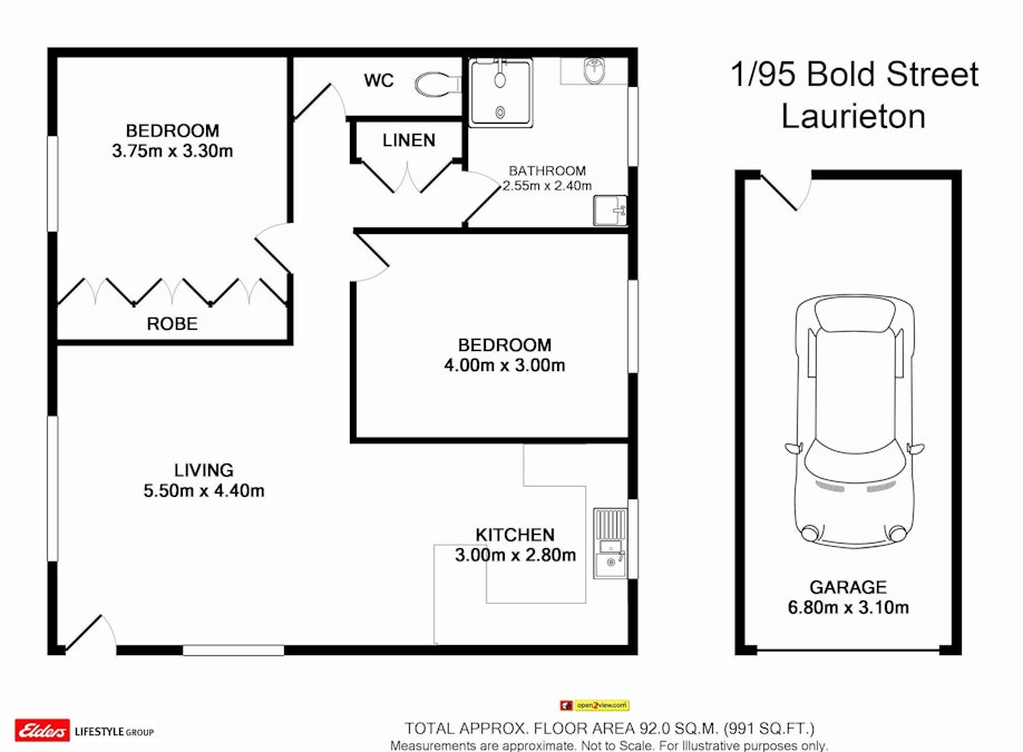 1/95 Bold Street, Laurieton, NSW, 2443 - Floorplan 1