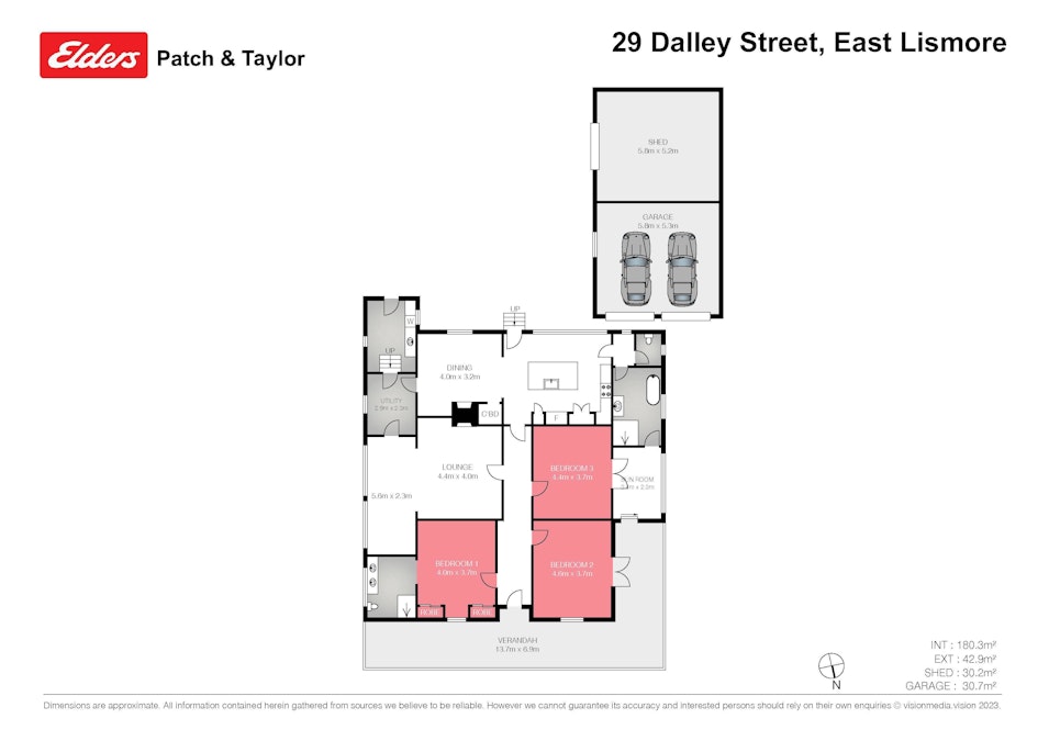 29 Dalley Street, East Lismore, NSW, 2480 - Floorplan 1