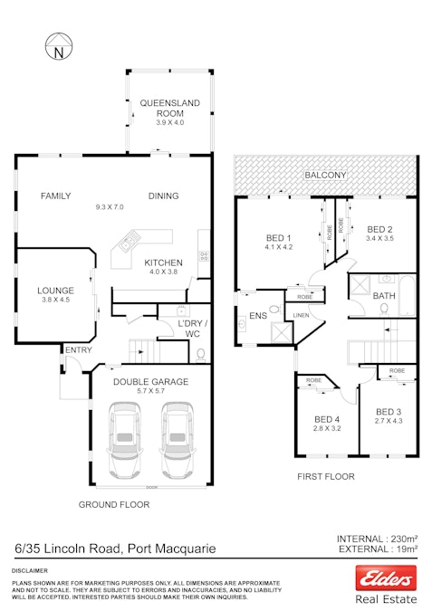 6/35 Lincoln Road, Port Macquarie, NSW, 2444 - Floorplan 1