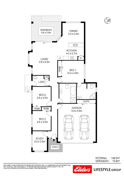 150 Kennedy Drive, Port Macquarie, NSW, 2444 - Floorplan 1